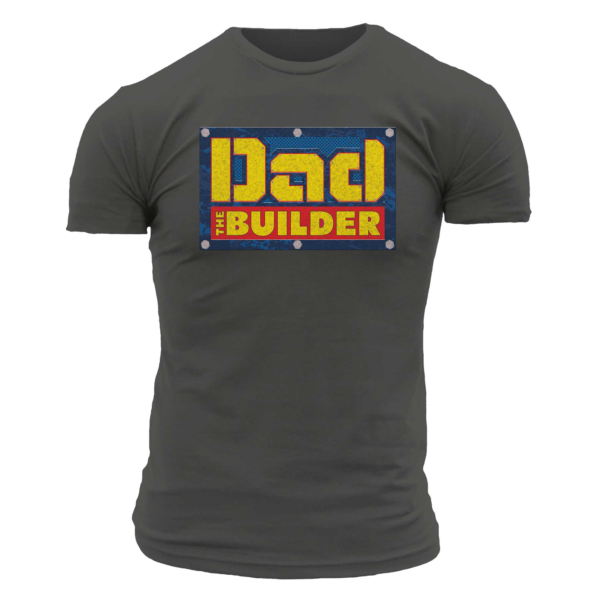 Uneek Personalised Embroidered T-Shirt – Your Text, Builder Workwear, 100% Cotton, Crew Neck, UK Made