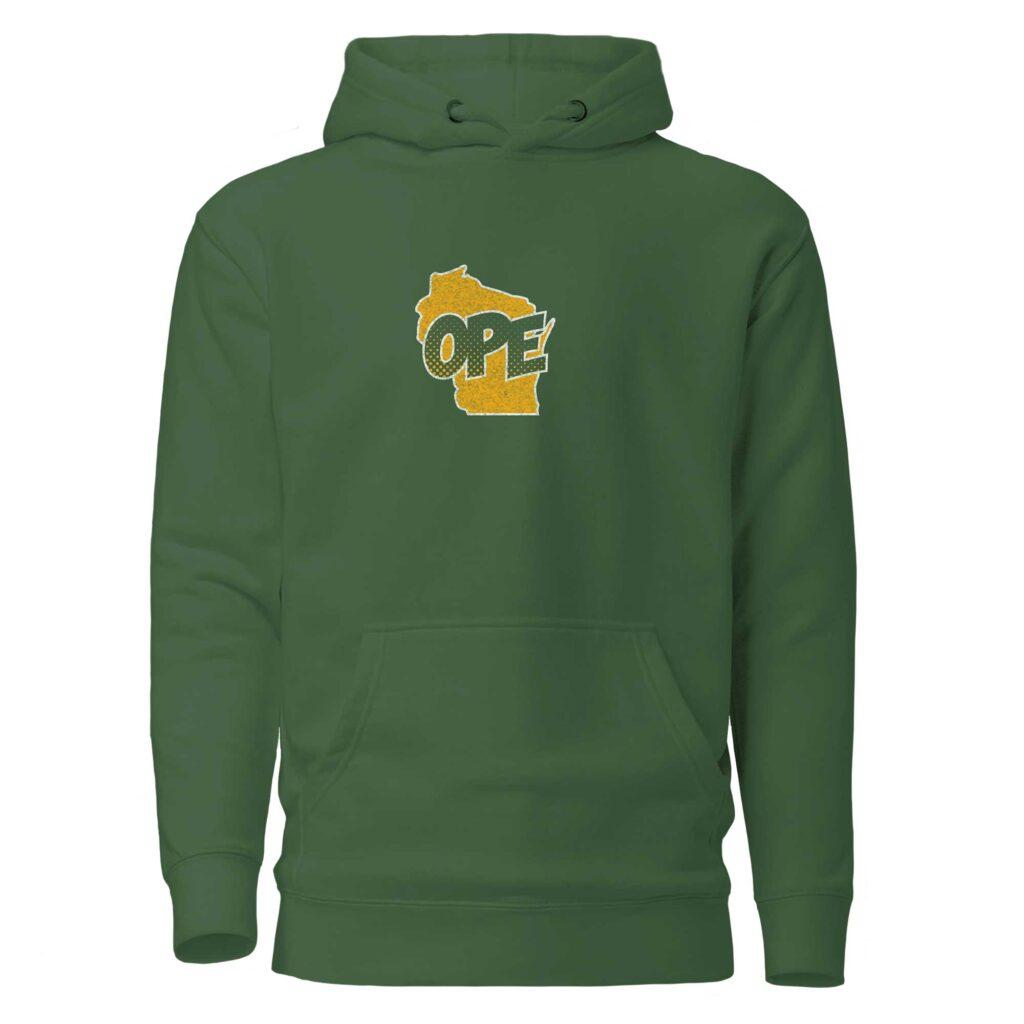 ope-basic-green-hoodie